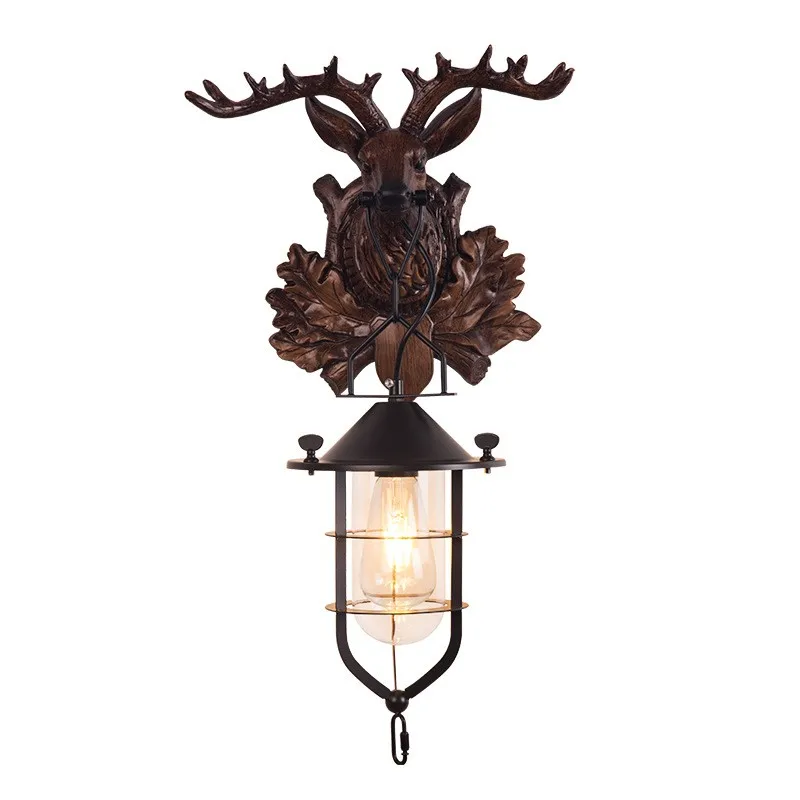 TEMOU  Modern Antlers Wall Light Creative Design LED Indoor Sconce Lamp For Home Decor Living Bedroom Bedside Porch