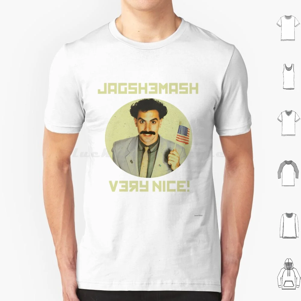 Jagshemesh Very Nice! T Shirt Big Size 100% Cotton Sacha Baron Cohen Ali G Khazakstan