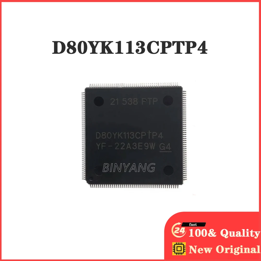 

(1piece) 100% D80YK113CPTP4 D80YK113CPT QFP144 New Original Stock IC Electronic Components