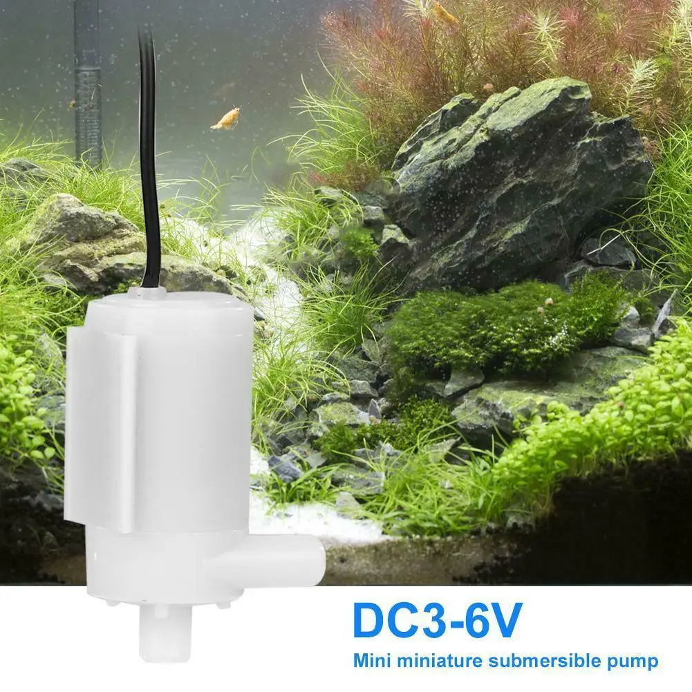 Silent Mini Water Pump Dc3v5v6v9v Solar Charger Dc Water Pump