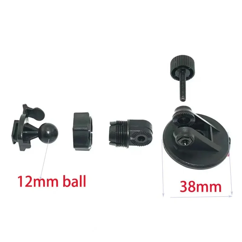 1P VHB Adhesive Vacuum Suction Cup Mount Bracket for Camera DashCam DVR Holder for Xiaomi Yi Lite  Регистратор Xiaomi Car Holder