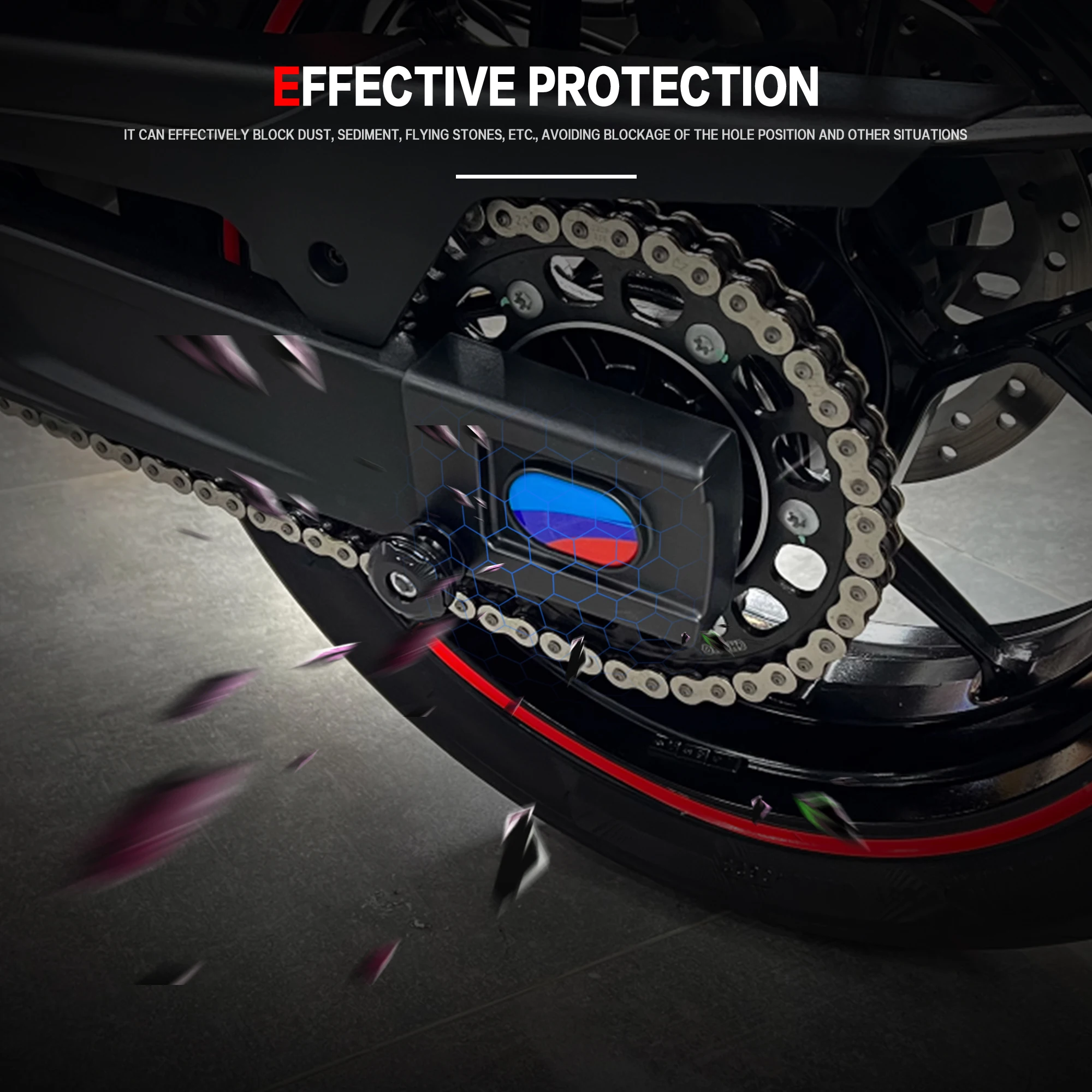 Novo para cfmoto 800 MT-X cf 800mtx motocicleta 800 mtx 2025 garfo plano traseiro capa de proteção painel decorativo