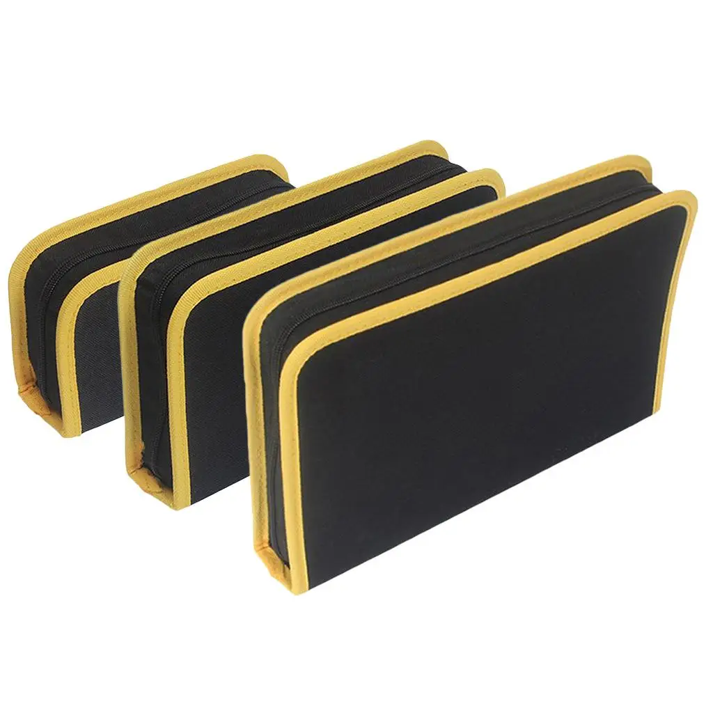 

Наборы инструментов для электрика, сверхмощная сумка для инструментов из ткани Оксфорд, органайзер, большие карманы для профессиональной работы