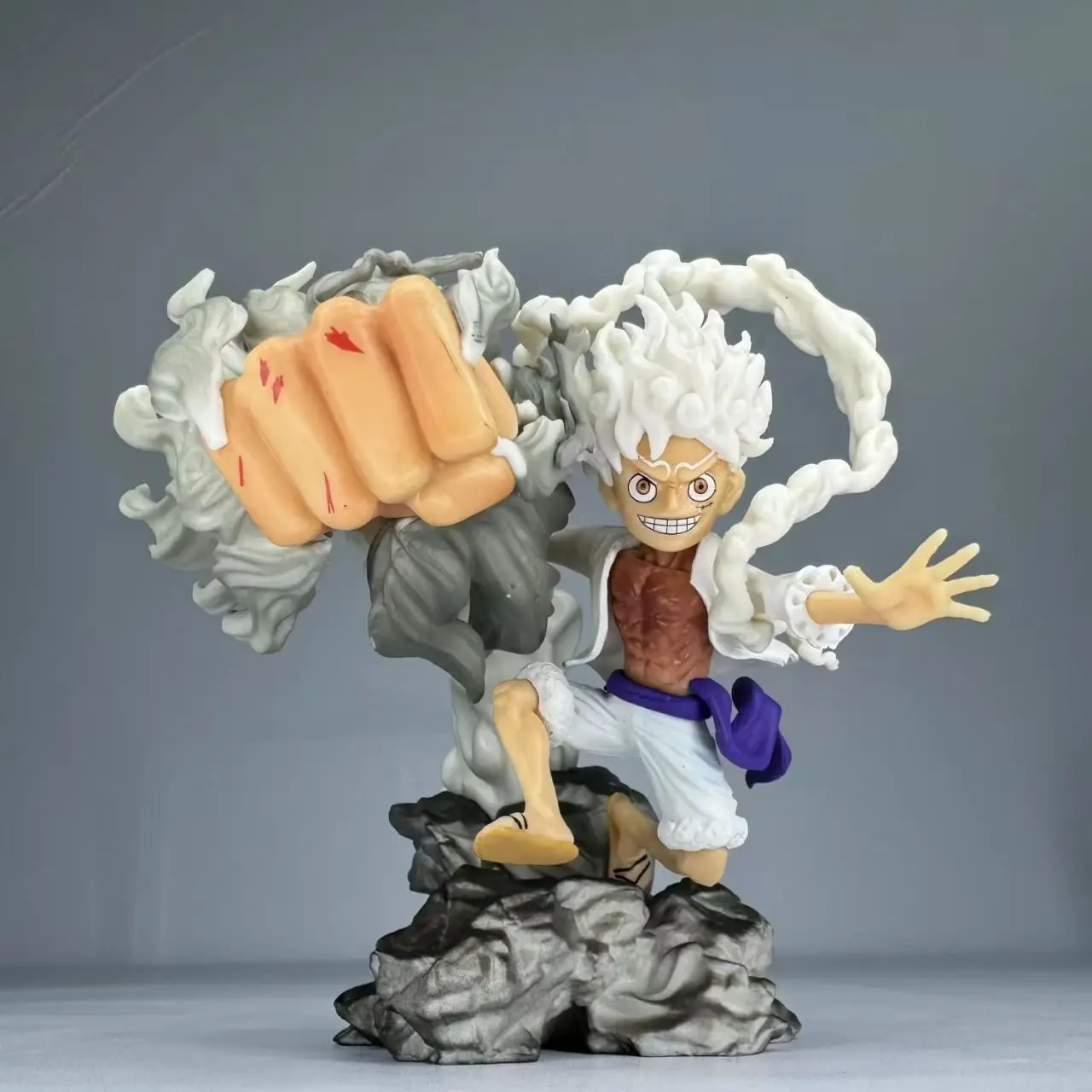 One Piece Series Nika Luffy Boy Cartoon Creatieve Anime Randcollectie 12 cm Model Action Figure Ornament Speelgoed Cadeau
