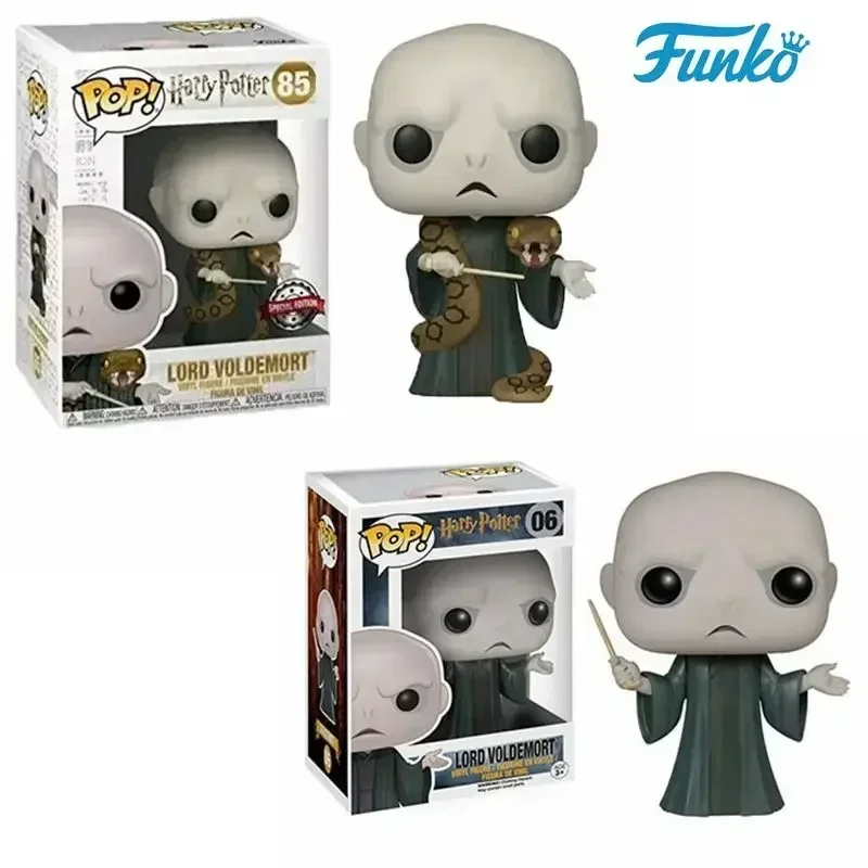 FUNKO POP LORD Voldemort 85# 06# Action Vinyl Figure 10cm Special Edition Collection Model Toys for Children Christmas Gift