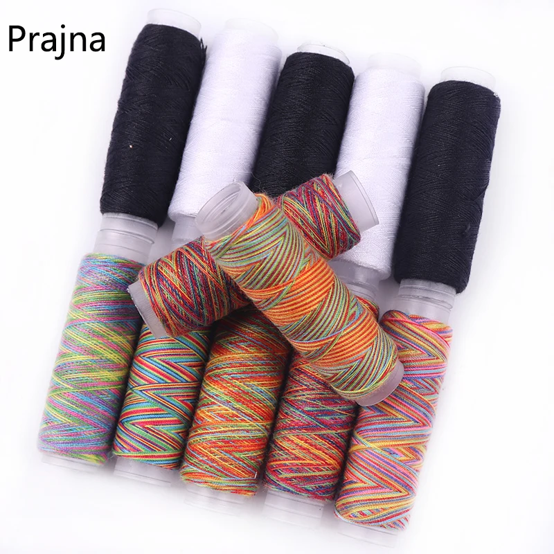 Colorful Sewing Polyester Thread Set 40S/2 Strong And Durable Sewing Threads For Hand Machines DIY Sewing Accessories