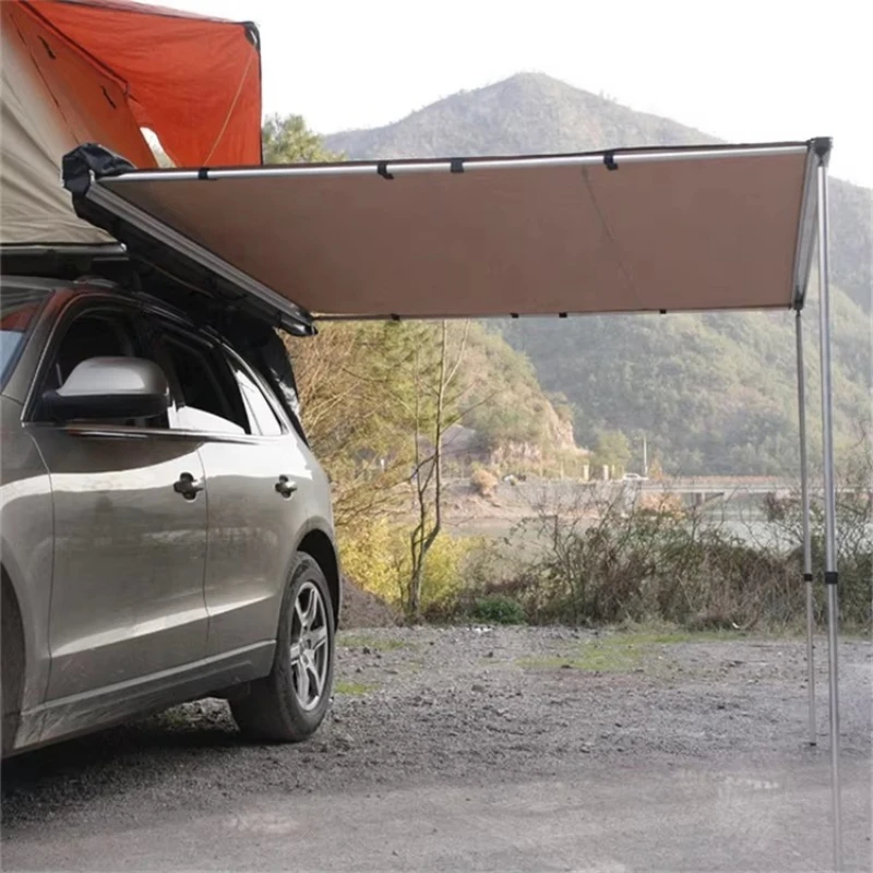 High quality rooftop side awnings outdoor camping station wagon side awnings different sizes