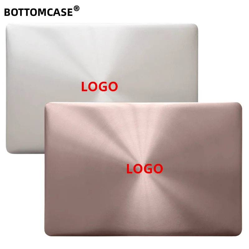 BOTTOMCASE® New For ASUS ZenBook UX330 UX330U UX330UA UX330C UX330CA U3000 Laptop LCD Back Cover Silver and Pink