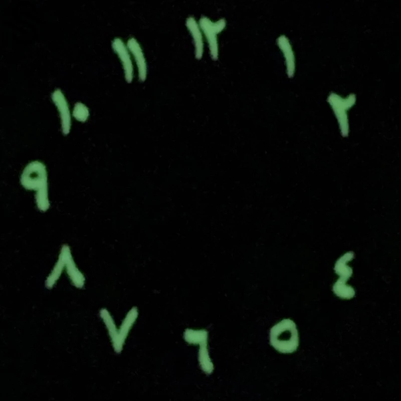 SmileLife28,5 mm quadrante luminoso verde adatto per numeri mediorientali NH35 per accessori per la modifica dell'orologio con movimento dell'orologio NH35/NH36