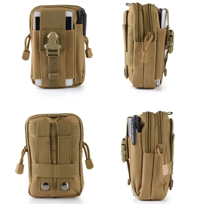 Militärische Taktische Taille Tasche Fanny Pack Für Männer Gürtel Beutel Männlichen Bauch Banane Bum Hüfte Känguru Kleine Gürteltasche Telefon Ehemann Seite