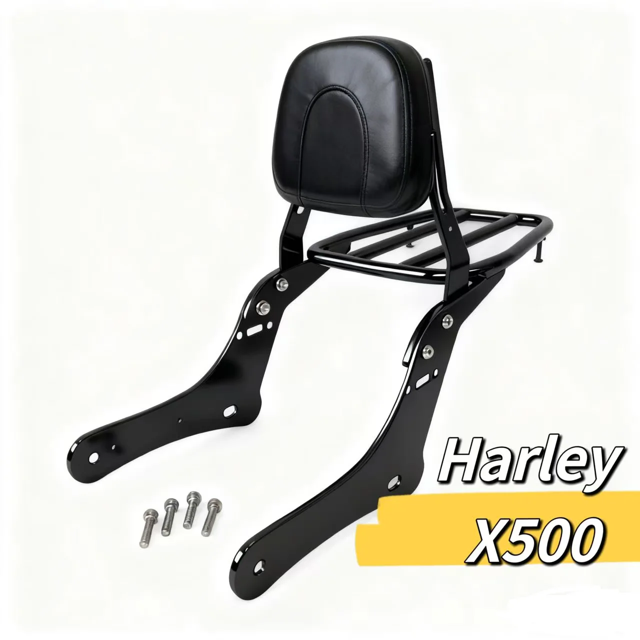 

For Harley X500 X 500 Motorcycle Sissy Bar DS Mini Passenger Backrest Rack Carrier Support Shelf Seat Luggag Shelves Parts