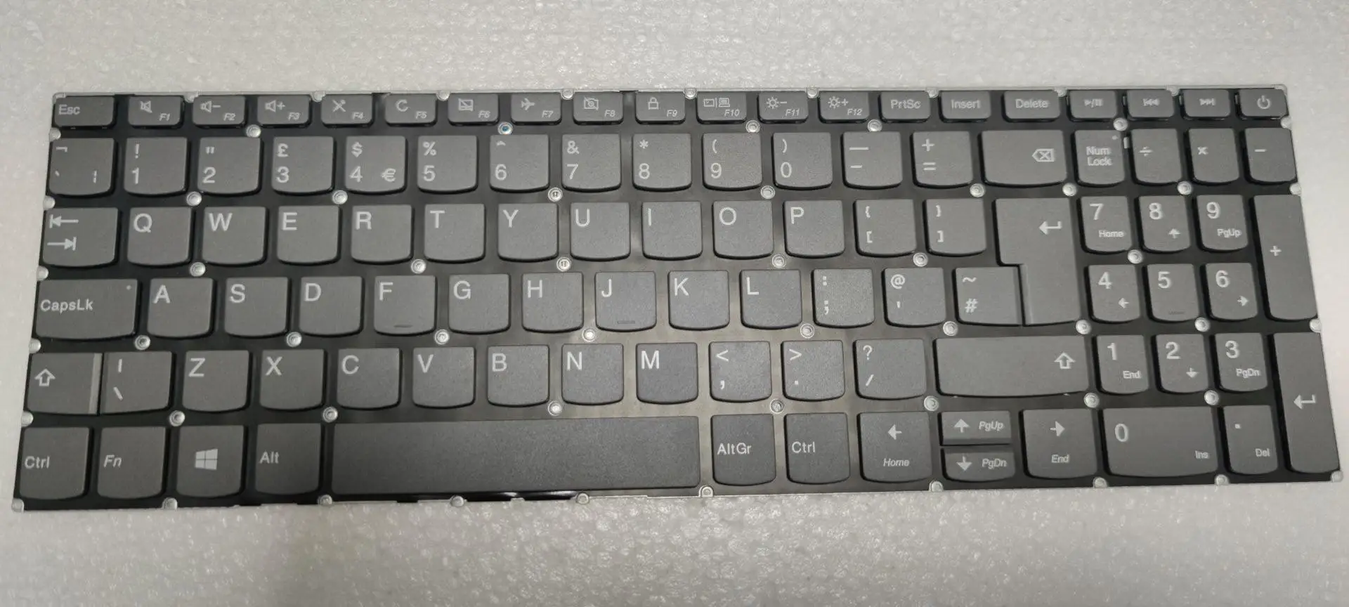 Imagem -01 - Teclado do Reino Unido para Lenovo Power Key Lenovo L34015 L340-15api L340-15iwl L340-17iwl Novo teclado do reino unido para lenovo power key lenovo l34015 l340 15api l340 15iwl l340 17iwl novo 01