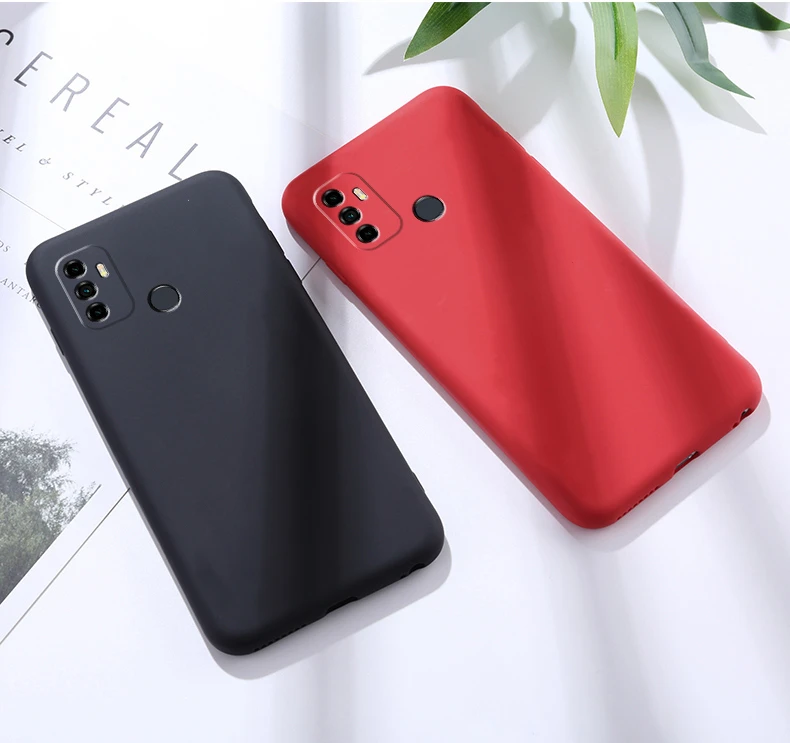 For OPPO A53 Case for OPPO A78 Case Silicone Soft Rubber Protective Case OPPO A53 A96 A77s A58 A76 A94 A95 A74 A52 A72 A57 Cover