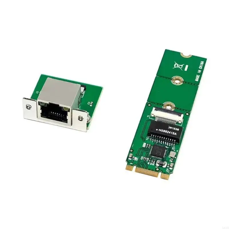 N84B B+M Chiave Ethernet Card RTL8111F Controllo industriale Single Port Networking