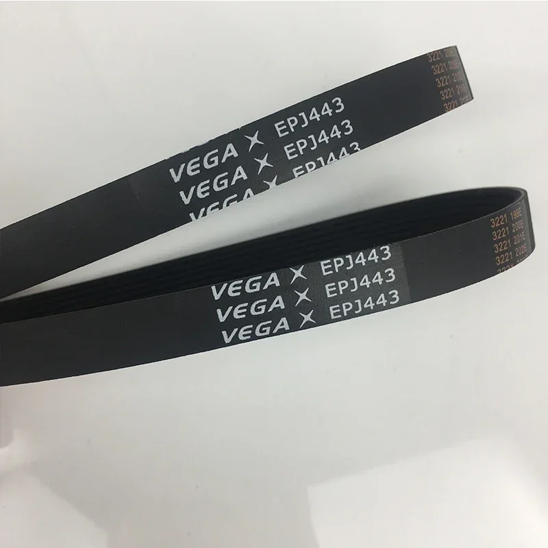 1 peça nova chegada! VEGA V-Belt EPJ443 6Ribs 7Ribs Correia de transmissão 1PCS