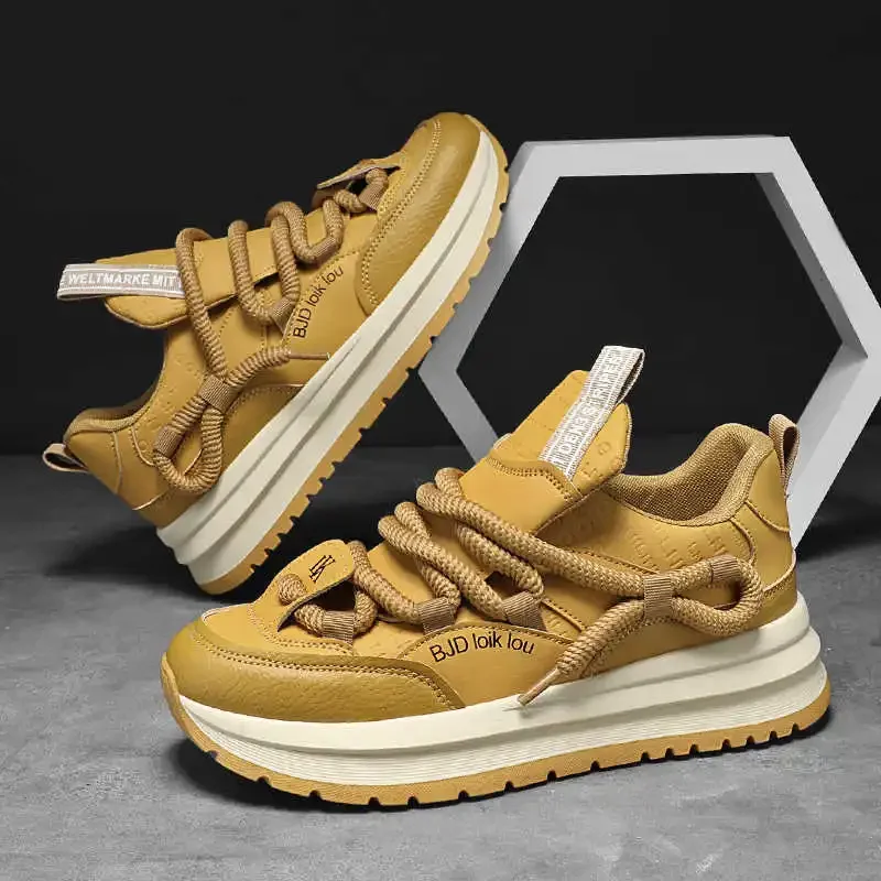 

Round Toe Autumn Men's Blue Sneakers Golf Outdoor Shoes Man Fashion Sports Tenni Pas Cher Top Sale Famous Brand