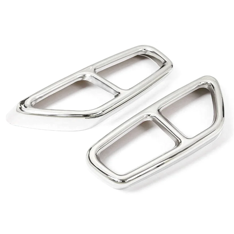 

Modification Tailpipe Trim Cover Muffler Tail Frame Car Accessories Car For BMW BMW 5 Series G30 2017-2019-ABQF