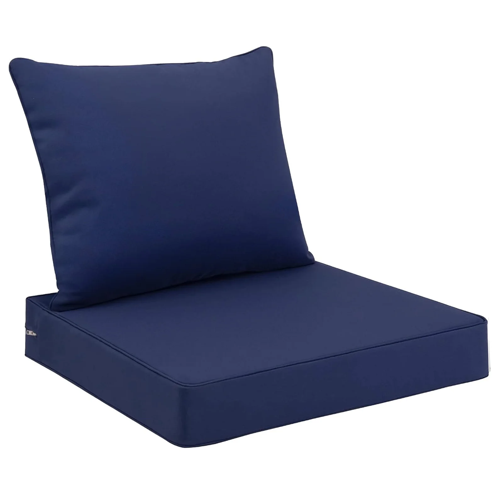 NONE Elastic Waterproof Outdoor Chair Cushion with Backrest 3