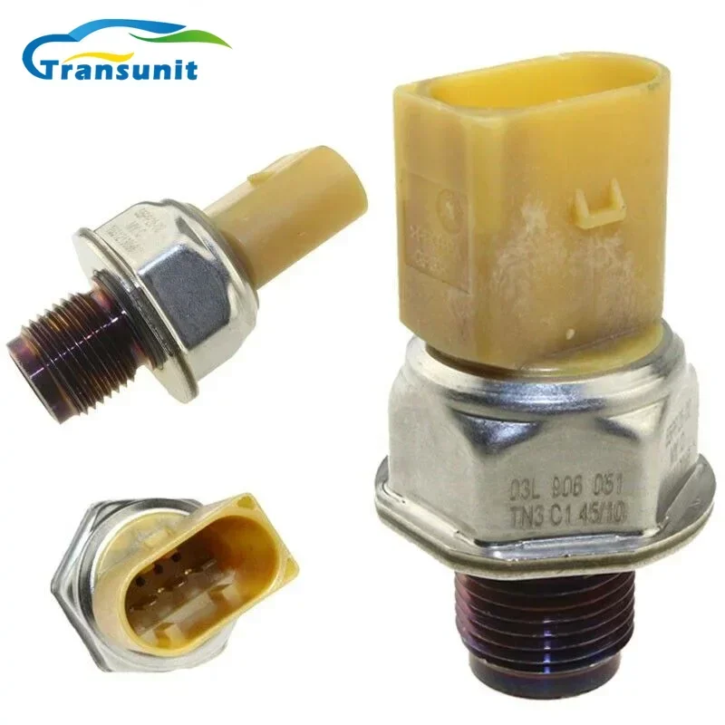 Fuel Rail Pressure Valve And Stress Sensor 057130764H 03L906054A Suits For AUDI VW SEAT SKODA 2.0 TDi