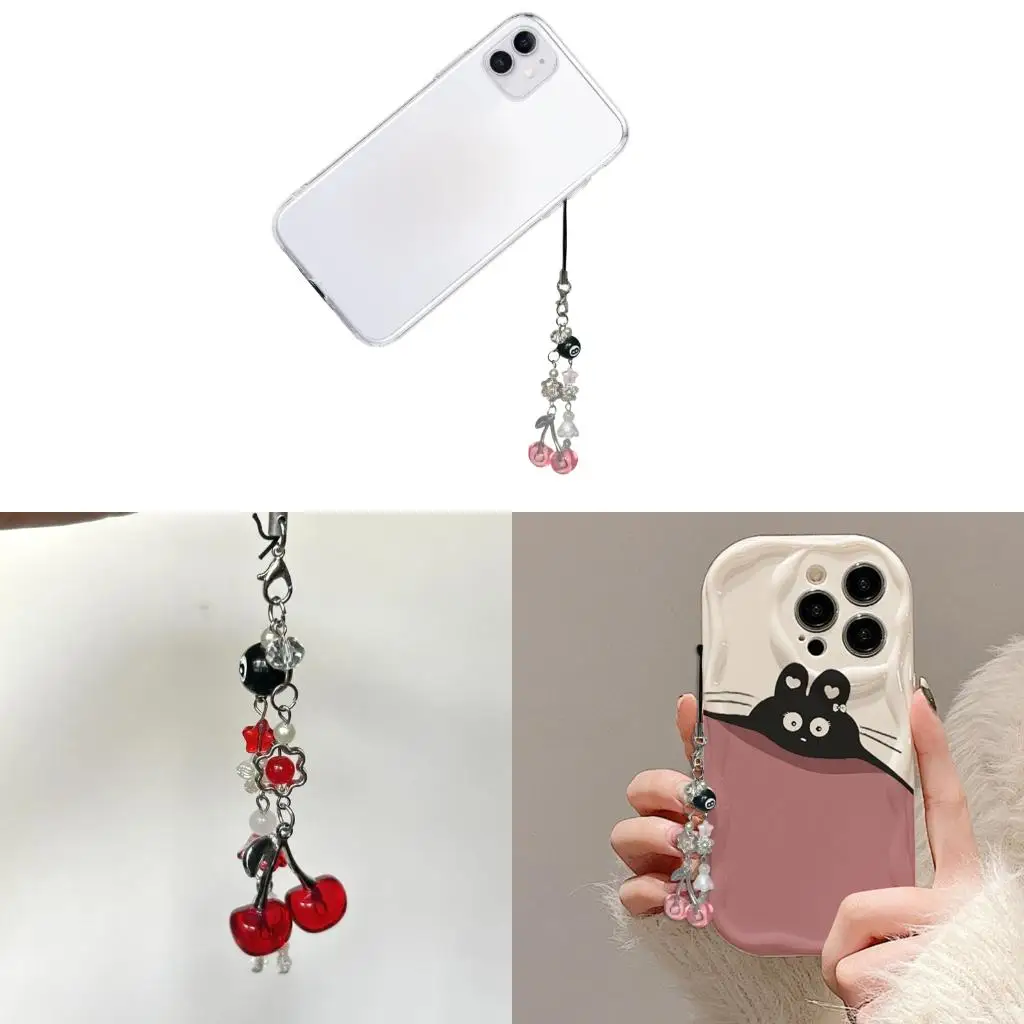  Creative Jellyfish Inspired Alloy Phone Cord Keeper Loss Prevention Jewelry Keychain Pendant Charm For Daily Use