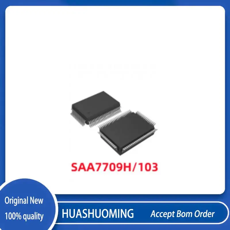 NEW 10Pcs/Lot SAA7709H/103  SAA7709  QFP80