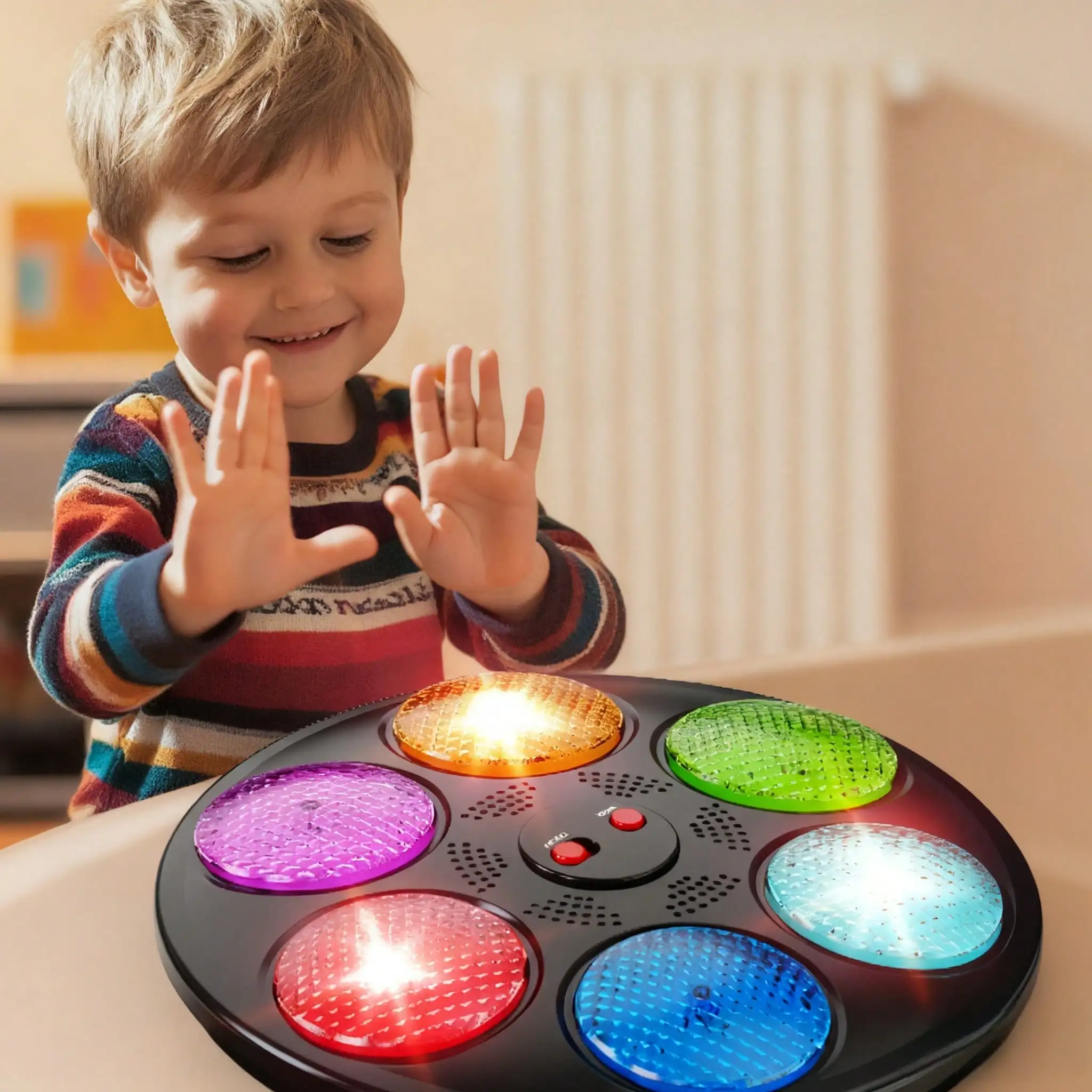 Focus, Memory, Logic Training Toys, Circular Memory Game Console Toys, Early Education Puzzle Toys, Handheld Electronic Memory Games With Lights And Sounds, Puzzle Creative Interactive Games, Halloween, Christmas, Children's Day Surprises