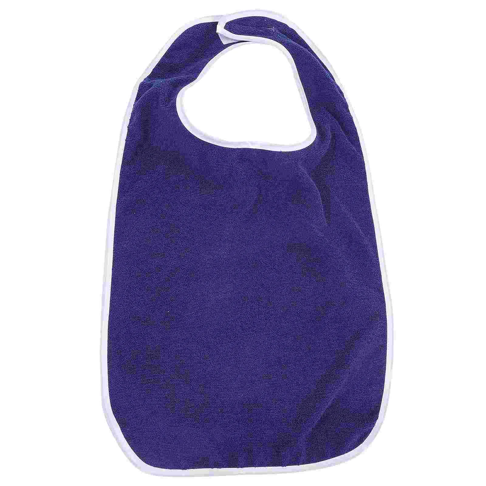 Anti-fouling Apron Useful Bibs for Elderly Adult Scarf Home Polyester Practical