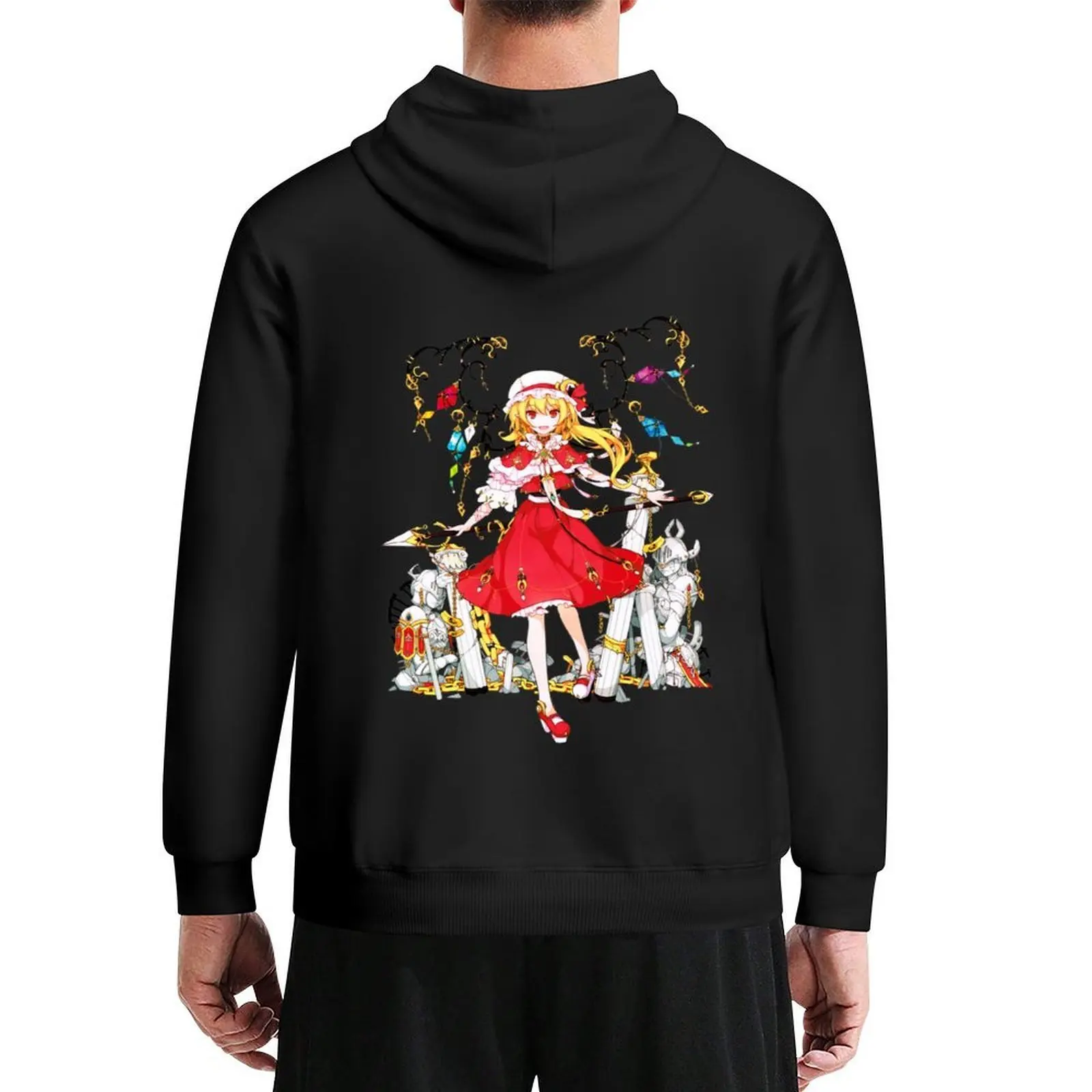 

Touhou Project - Flandre Scarlet Hoodie male clothes winter clothes men's winter sweater hoodie man