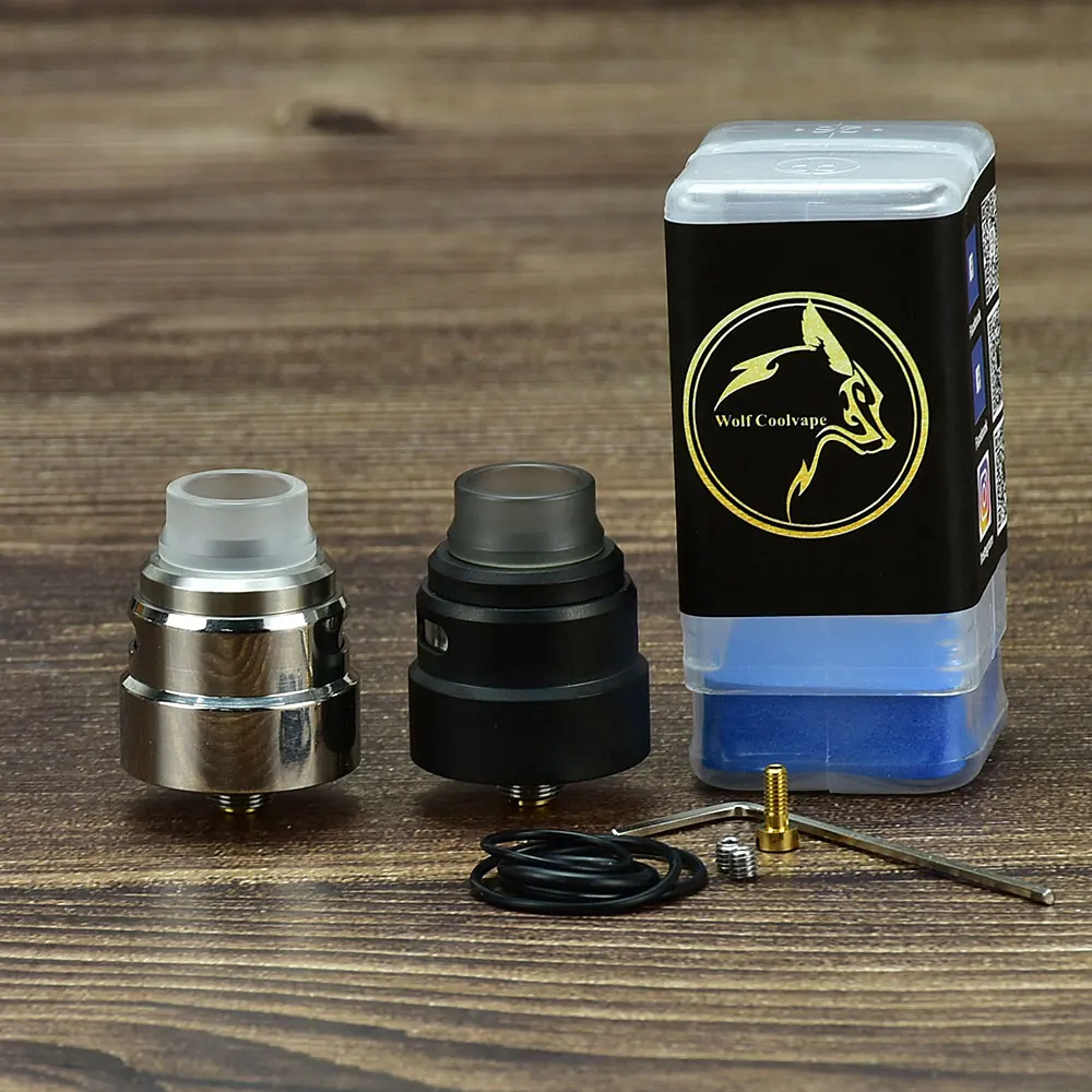 RDA 24mm vape Tank atomizer Electronic Cigarette Atomizer 3I6ss Rebuildable Tank rda atomizer vs dead rabbit v2 rda