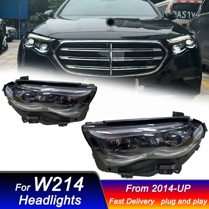 Car Headlights For Mercedes-Benz E-class W214 2024-UP full LED Head Lamp Upgrade DRL Dynamic Signal Lamp Front light Assembly