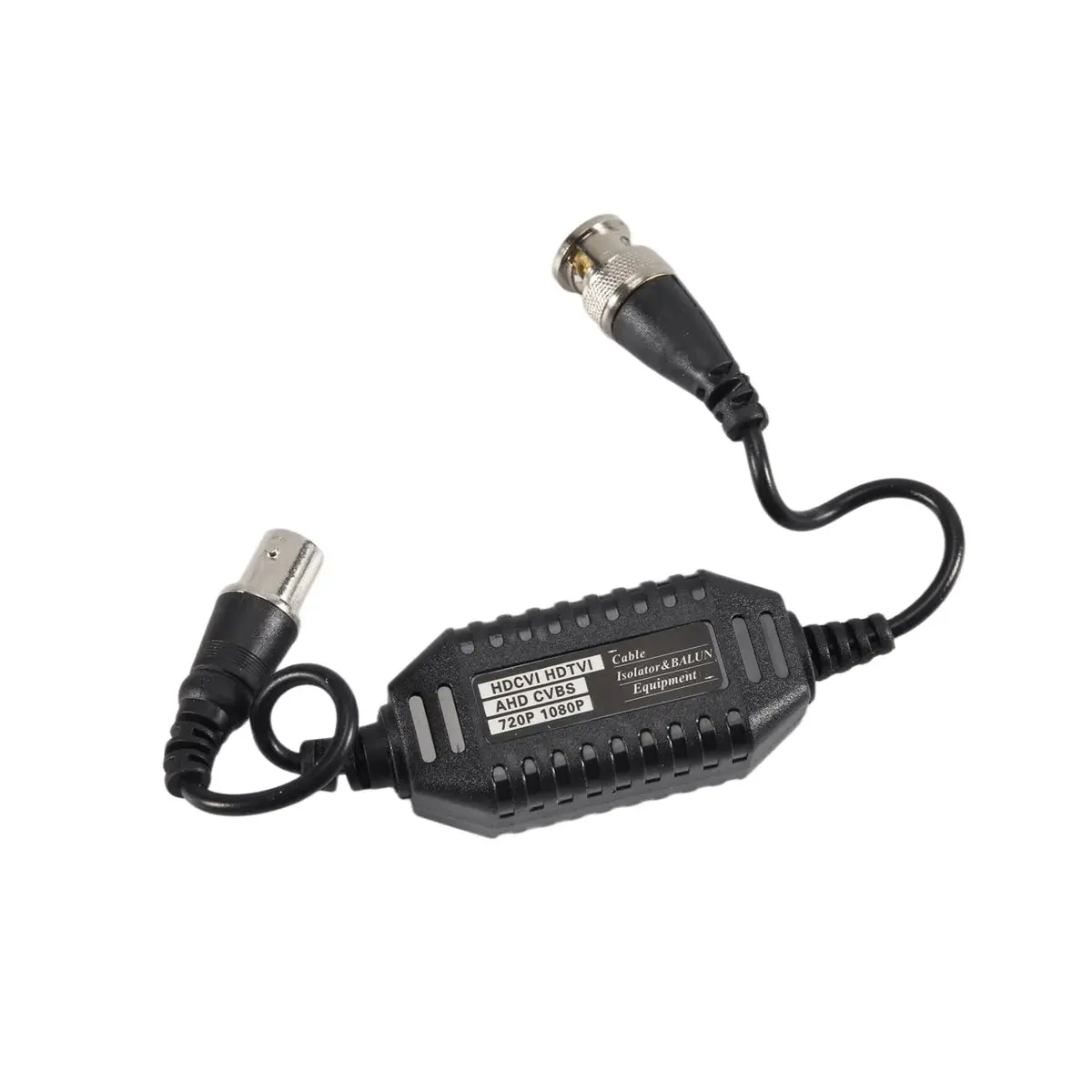 DT60 Coaxial Video Ground Loop Isolator Balun BNC Male to Female for CCTV Camera