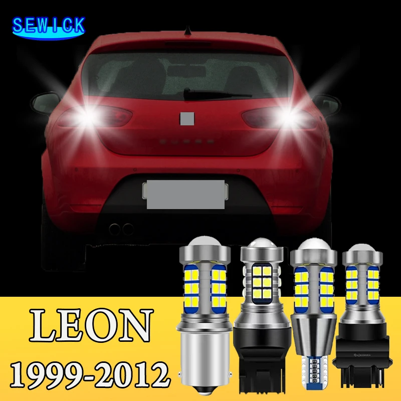 Reverse Light 2pcs LED Backup Bulb Accessories For Seat Leon 1 MK1 1M 2 MK2 1P 1999-2012 2006 2007 2008 2009 2010 2011