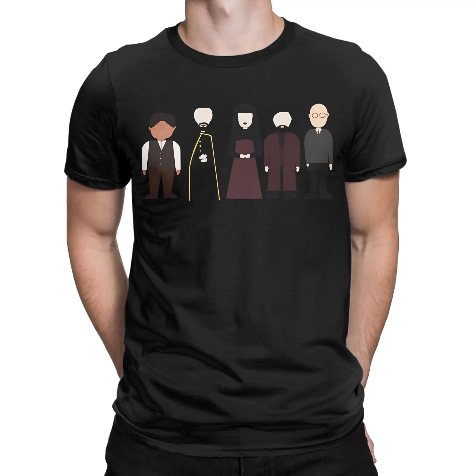 Fantasy Coven Group Art Classic What We Do in the Shadows Novelty 100% Cotton T-Shirt Tees Tops For Men