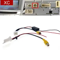 8 Pin Car Parking Revers View Camera Video RCA Output Cable Adapter For Subaru Impreza  Exiga Legacy Forester 2009-2015