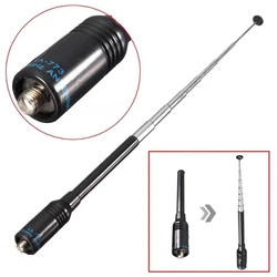Hand-Teleskopantenne NA-773 SMA-F UHF+VHF für BAOFENG UV-5R/82/B5/B6 888S Zubehör