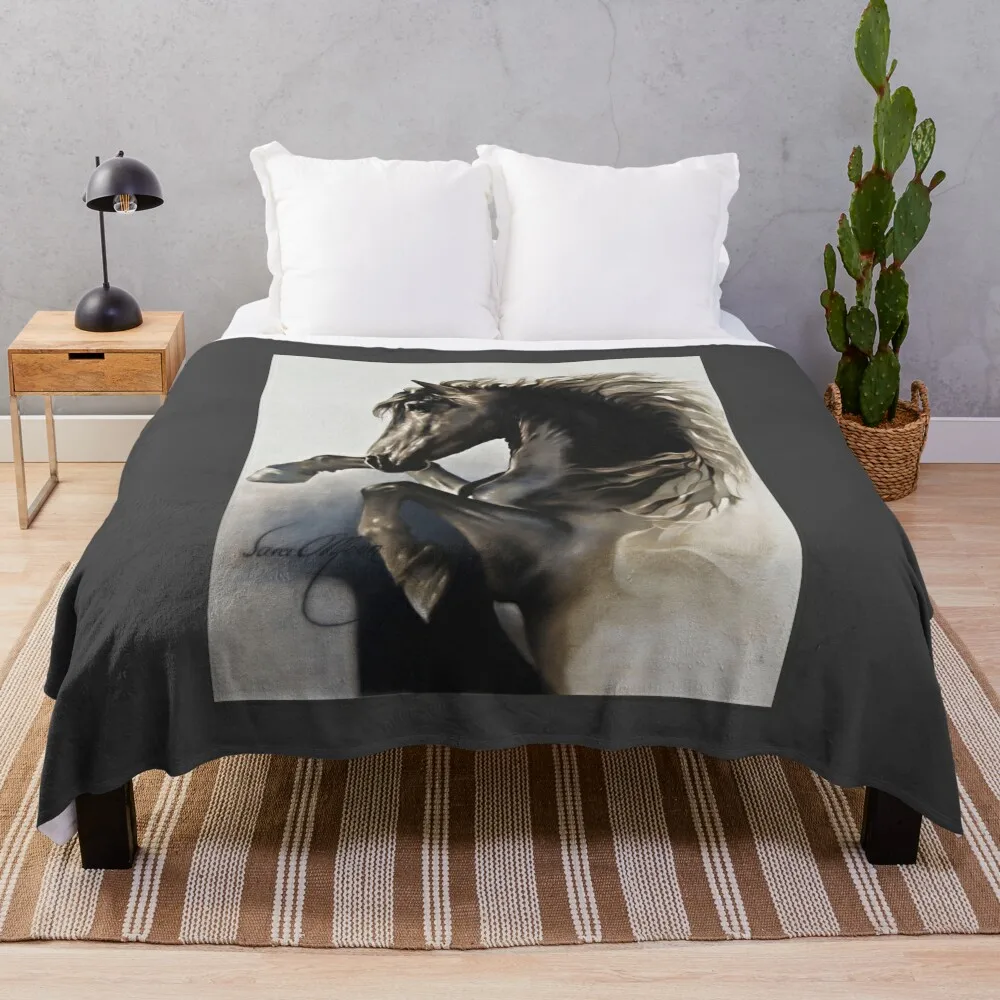 Black Fury Throw Blanket Quilt Fashion Sofas Baby Blankets