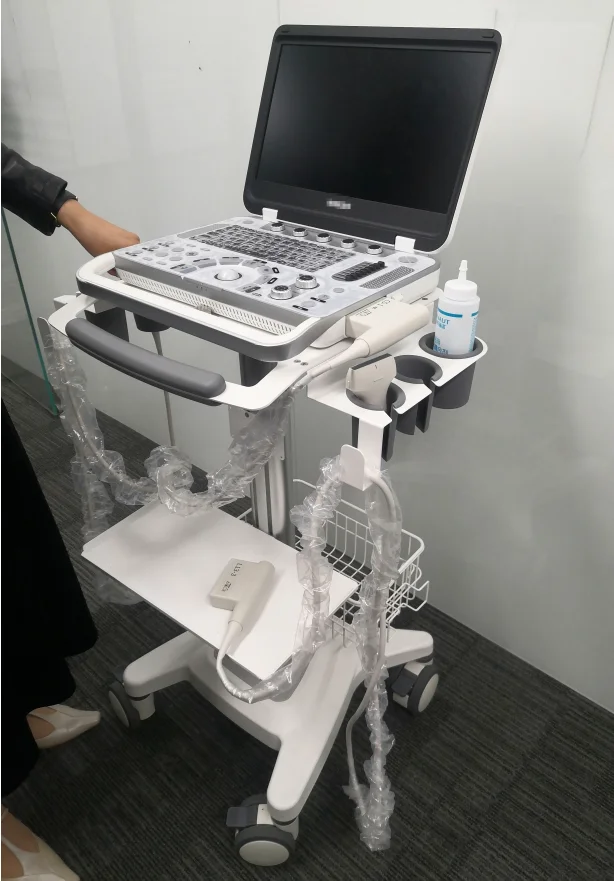 Better Quality Medical Trolley Portable Trolley with Four Probe Holders