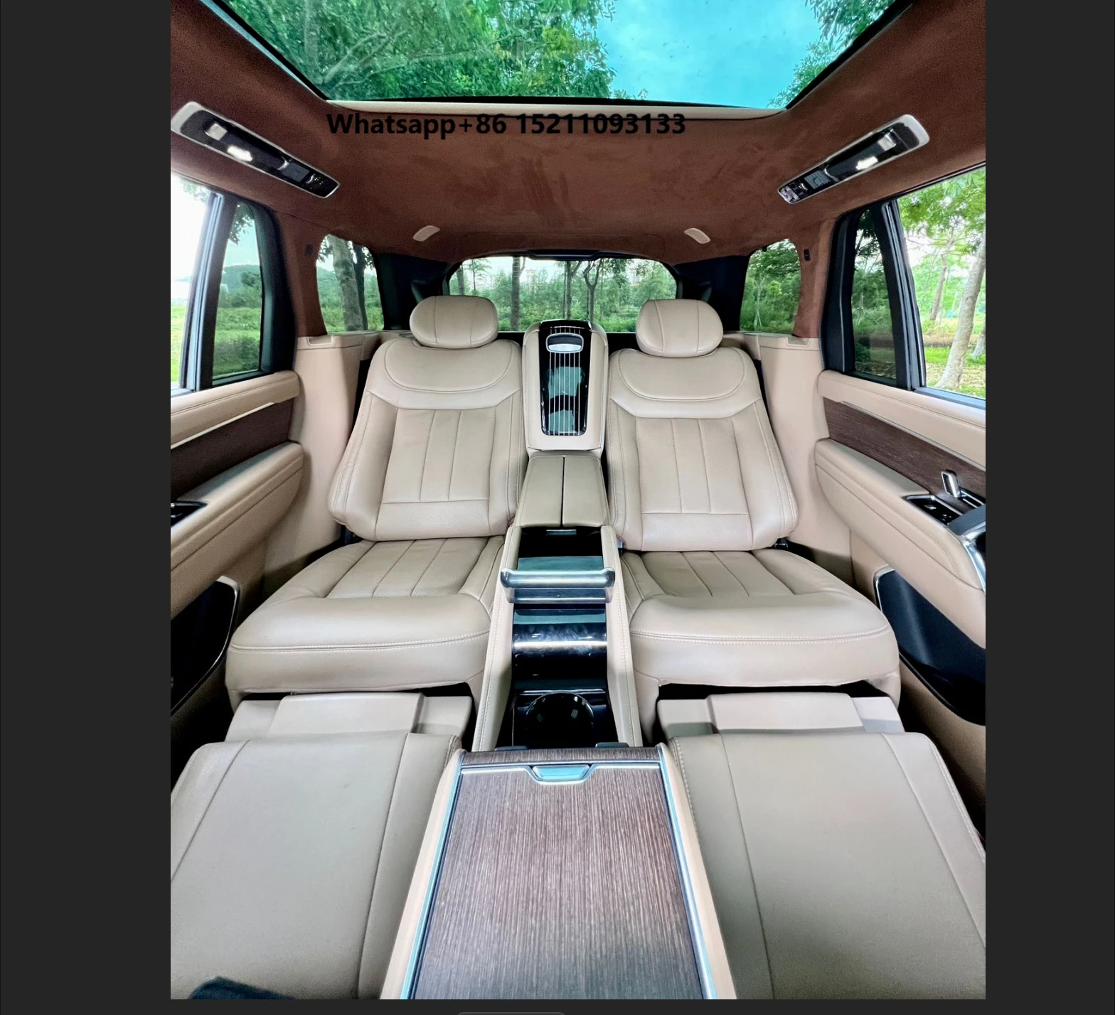 Interior Upgrade  Van  Upgrade Passenger Seats Premium Leather Car Seat