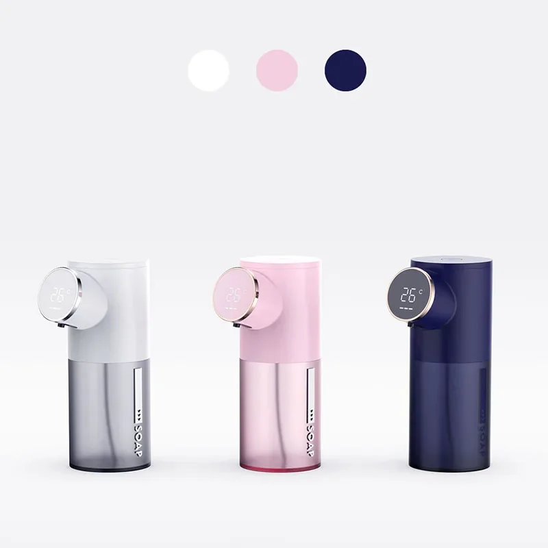 Xiaomi Tự Động Bình Đựng Xà Phòng USB Sạc 320Ml Dung Dịch Xà Phòng Đựng Màn Hình Hiển Thị Kỹ Thuật Số Bọt Rửa Tay Diệt Khuẩn Máy