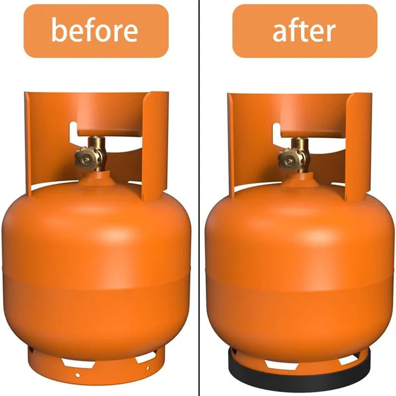 

A58Z 2Pack 8 1/4In Ring Base For Propane Cylinder Tank,Propane Tank Protective Spacer Base,For 20-40 Lb Cylinder Propane Tank