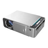 Factory Wholesale HD 720P Portable T6 LCD Projector smart android projector