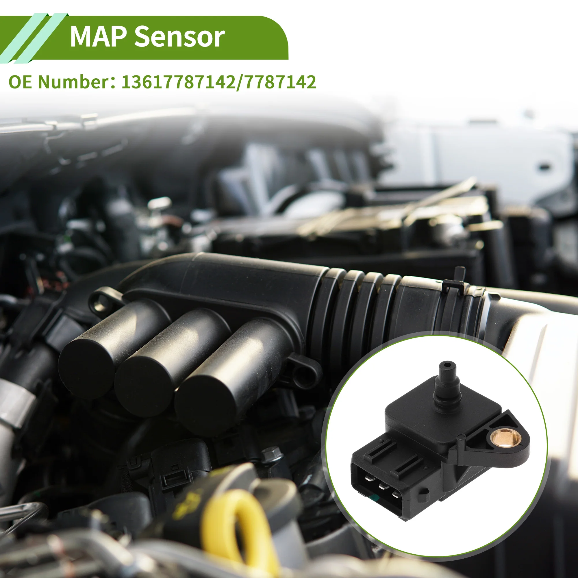 UXCELL No.13617787142 Manifold Absolute Pressure MAP Sensor for BMW 3 (E46) 320d 2.0