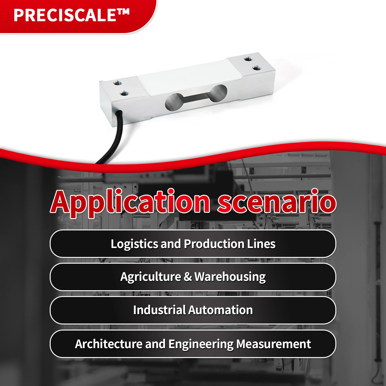 مستشعر خلية الحمل + شاشة المؤشر، اختبار الشد والقوات الضاغطة، تحويل الوحدة، 6 كجم 10 كجم 20 كجم 40 كجم 80 كجم