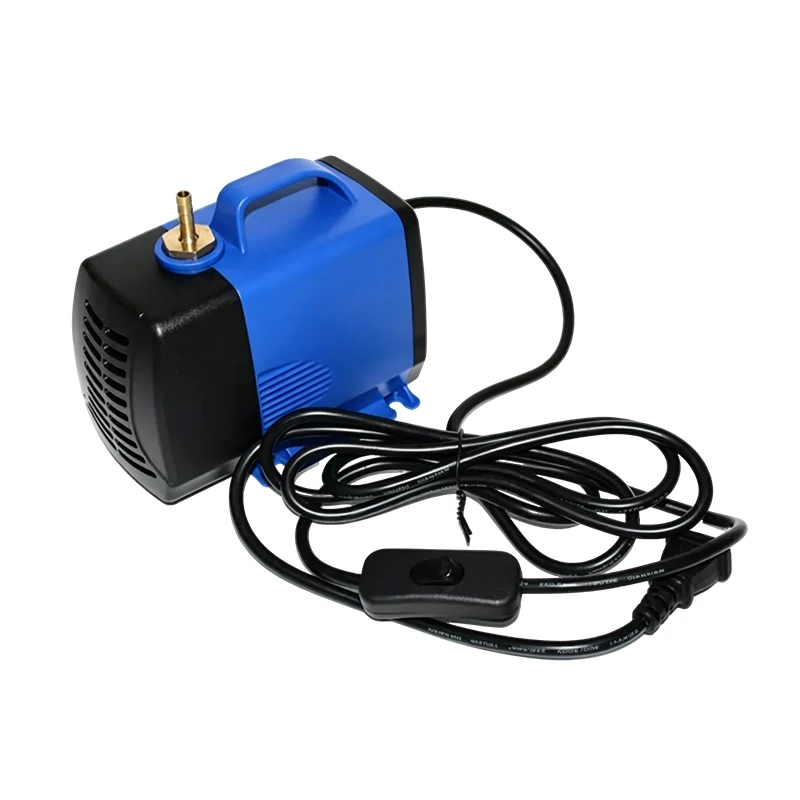Carving Machine Cooling Water Circulation Spindle Motor Water Pump Head 3.5 Meters Power 80W Plug Suitable Multiple Countries