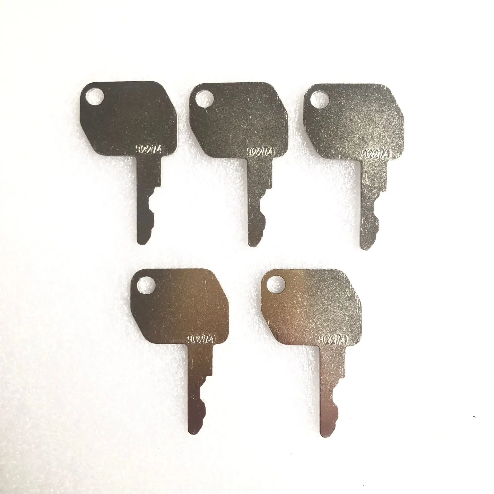 5PCS 92274 Key For Ford NH New Holland Thwiates Dumper Backhoe Heavy Equipment Start Switch