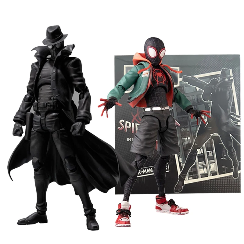 Actionfigur Sentinel Sv Spiderman Nior, PVC-Sammlermodell, Miles Morales Spider-Man Into the Spider-Verse, Spielzeug