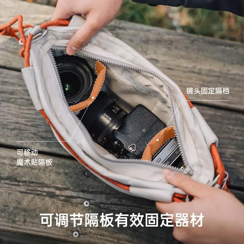 Drawstringcloud camera micro-single messenge shoulder photography liner bag
