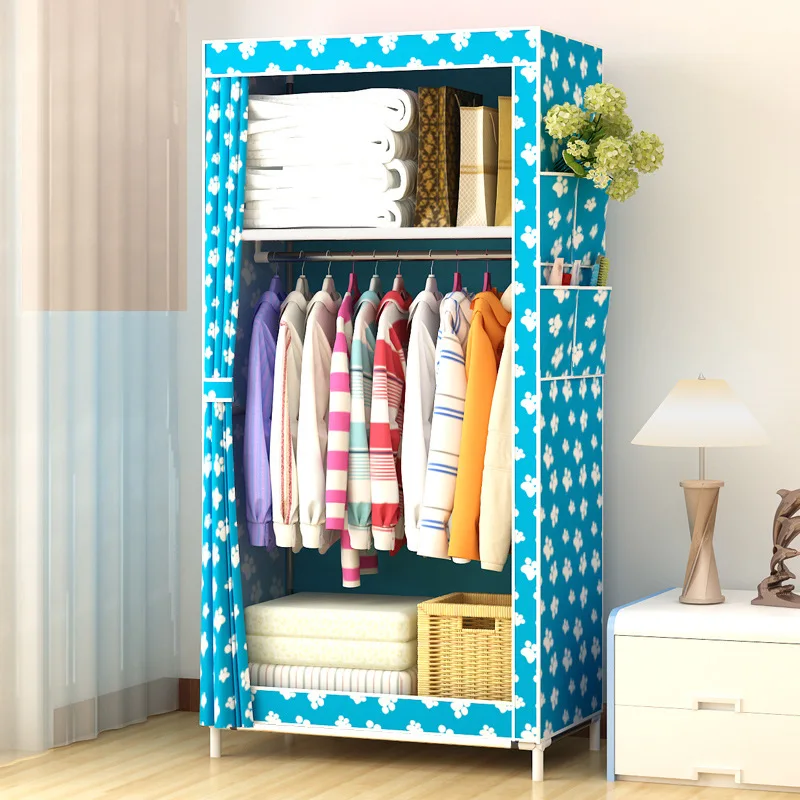 Simple Wardrobe Assembly: Cloth Wardrobe, Durable Wardrobe, and Economical Wardrobe Cabinet Storage