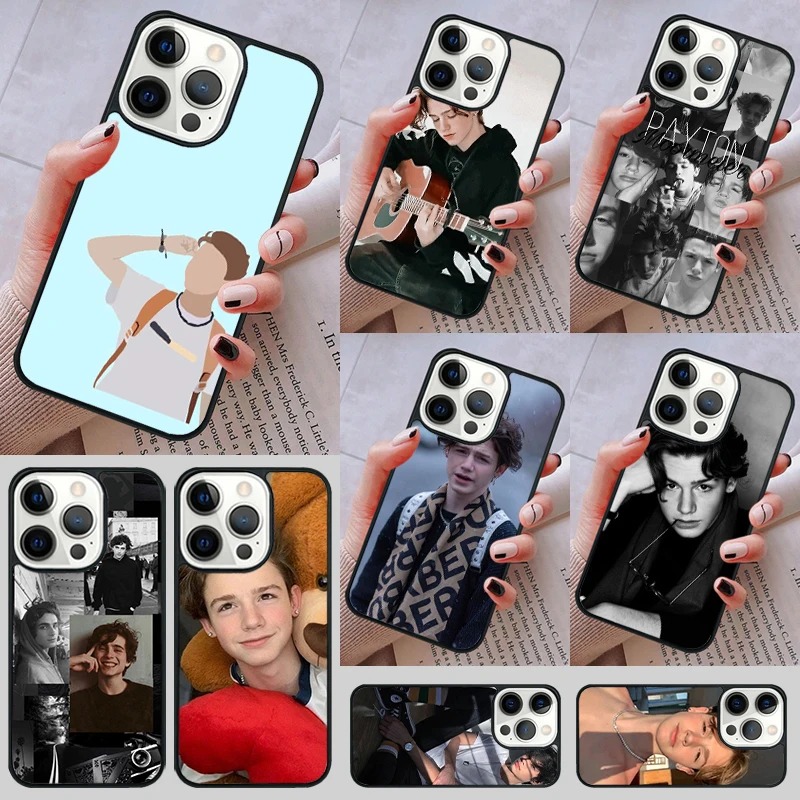 Payton Moormeier Merch Cool Phone Case cover For iPhone 14 13 15 16 Pro Max Coque 12 11 Pro Max For Apple 8 PLUS 7 6S XS