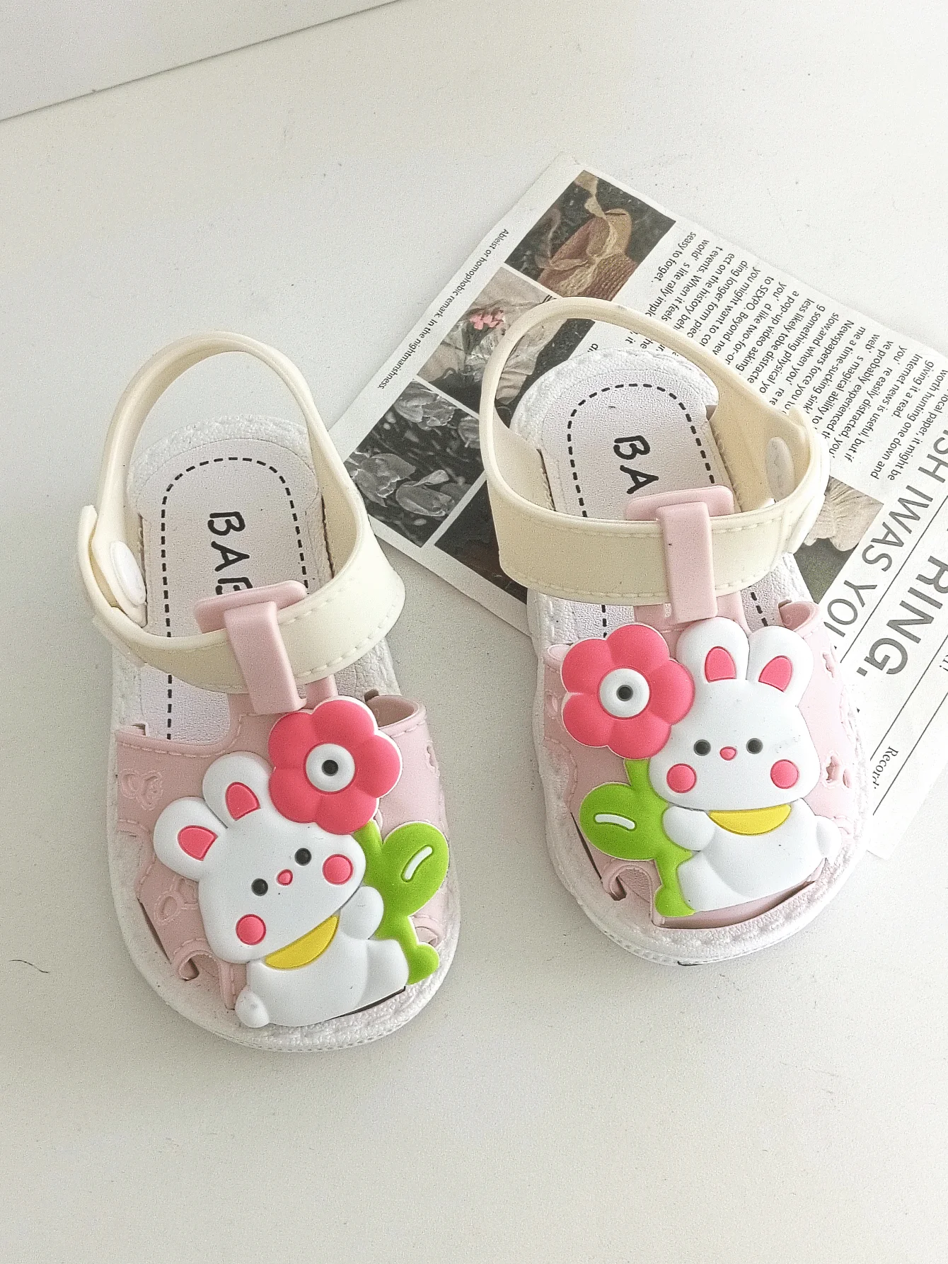 

2026 Princess Style Girls Sandals New Arrival Infant Toddler Baby Walking Shoes Spring Summer Soft Bottom Anti-slip Kick-Proof